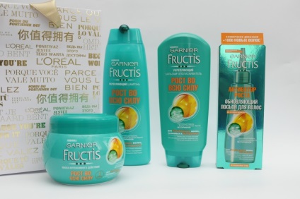 Skin szeret - a növekedés az erejét az új vonal a haj Garnier Fructis