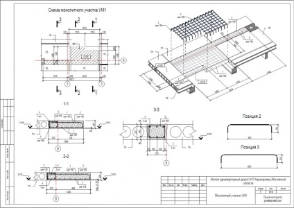 Structura secțiunii constructive (kr) pentru o casă sau cabană privată, un proiect și o lucrare