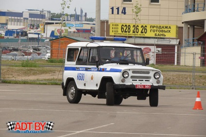 Angajații OMON și PPS Minsk au contestat - cine este mai bun, autoportal, auto-digest