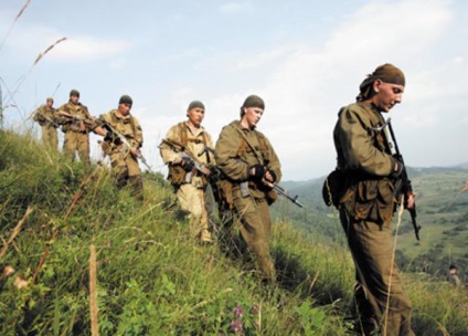 Спецназ гру в Чечні, sneg