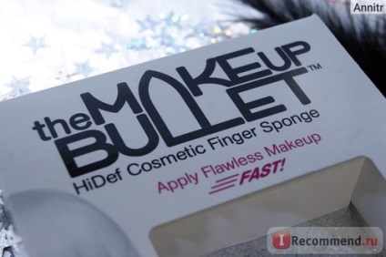 Burete pentru machiaj bullet machiaj hidef burete deget cosmetice - 