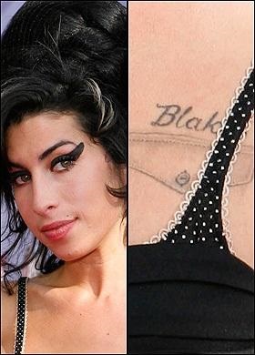 Tattoo emy winehouse - fotografii și sensuri