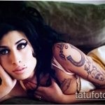 Amy Winehouse tetoválás fotók, képek, jelentése, története, fontossága, érdekességek