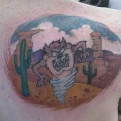 Tatuaj cu desene animate, arta tatuajului! Tatuaje, tatuaje la Kiev
