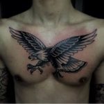 Valoarea tatuajului vultur, schițe pentru bărbați și fete, tatuaje foto