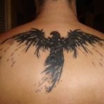 Valoarea tatuajului vultur, schițe pentru bărbați și fete, tatuaje foto