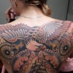 Valoarea tatuajului vultur, schițe pentru bărbați și fete, tatuaje foto