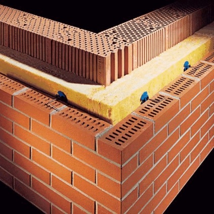 Grosimea peretelui din blocuri de lut expandat cu ambreiaje diferite