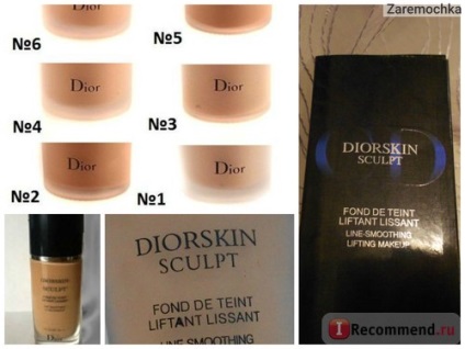 Tonal cream dior diorskin sculpt - 