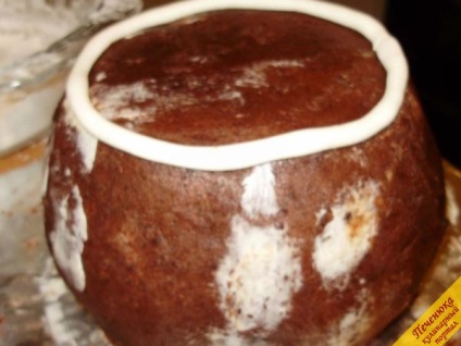 Cake - hordó vörös kaviárral - (lépésről lépésre recept fotókkal)