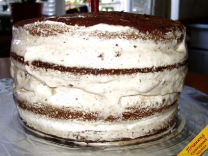 Cake - hordó vörös kaviárral - (lépésről lépésre recept fotókkal)