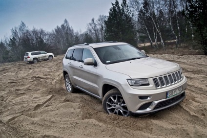 Toyota land cruiser și jeep grand cherokee - lumea bărbaților