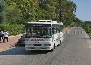 Transport de la Kemer la Antalya - traseu, opriri, tarif