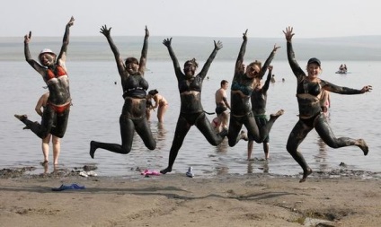 Locuri turistice din Khakassia - lac de sare tus