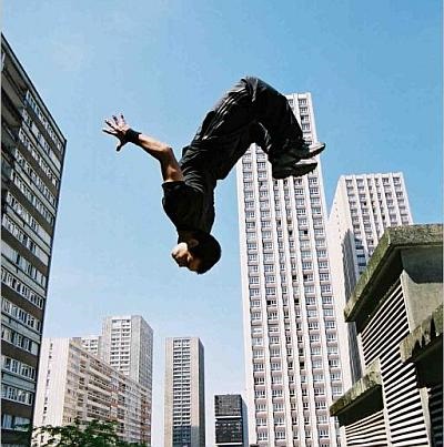 Învățați să sari mai departe și mai sus - parkour - video, elemente și trucuri, lecții, fotografii, jocuri, parkour -