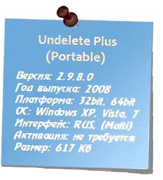 Undelete plus 1