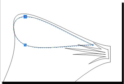 Lecțiile din coreldraw creează un arc