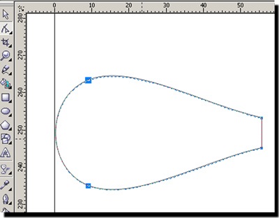 Lecțiile din coreldraw creează un arc