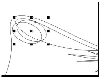 Lecțiile din coreldraw creează un arc