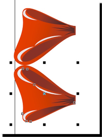 Lecțiile din coreldraw creează un arc