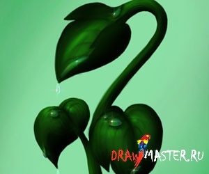 Lucrări de pictura - învățați cum să desenați o plantă
