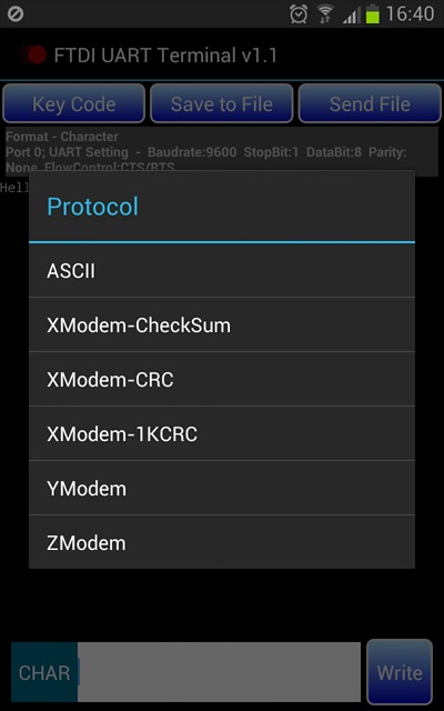 Usb otg programe de port serial și utilități, android, programare