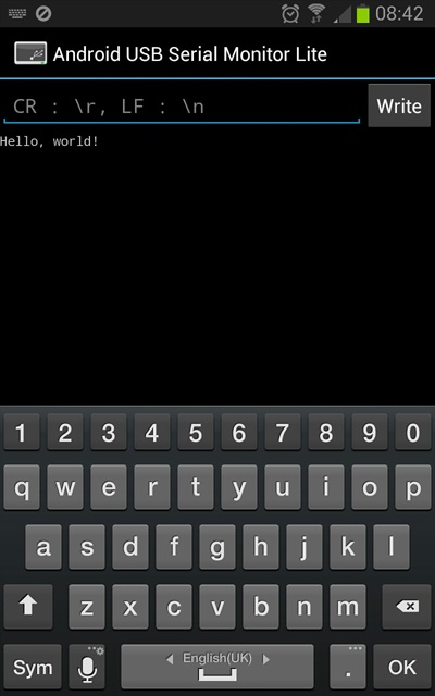 Usb otg programe de port serial și utilități, android, programare