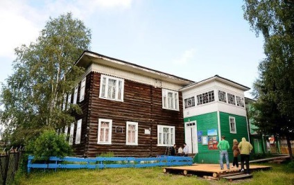 Aeroportul Ust-tsilma, feribotul, fotografia