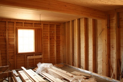 Încălzirea casei de lemn, construirea casei tale!
