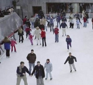 Îngrijirea patinoarului - egalizare pe gheață, umka