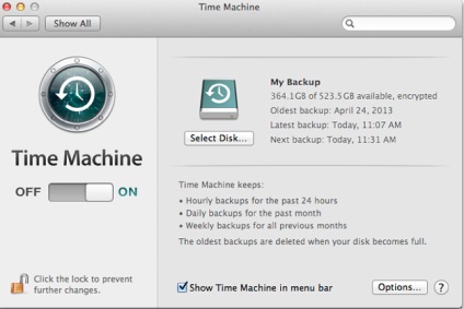 Left os x mavericks Cum se face backup pentru Mac și se instalează os x 10