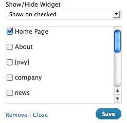 Afișăm widget-urile bara laterală pe diferite pagini cu pluginul logic widget, un blog despre activitățile pe Internet