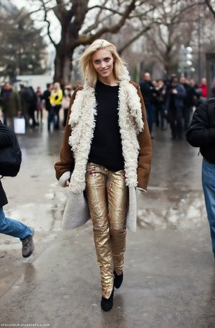 În căutarea unui strat de aur de lână de aur la modă de iarna toamna-iarna 2012