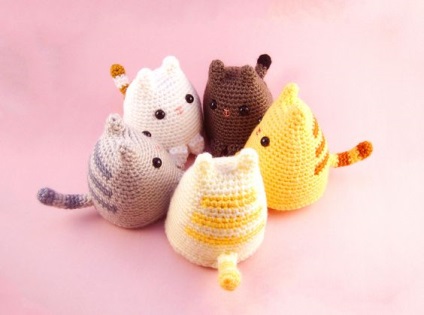 Kötött játékok Amigurumi - ötletek, munkamódszerek, http