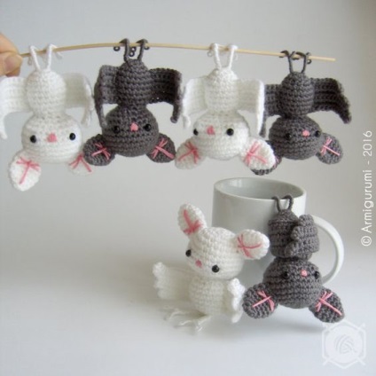 Kötött játékok Amigurumi - ötletek, munkamódszerek, http