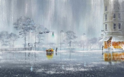 Artistul care pictează expresiile de dragoste în picturile artistului Jeff rowland