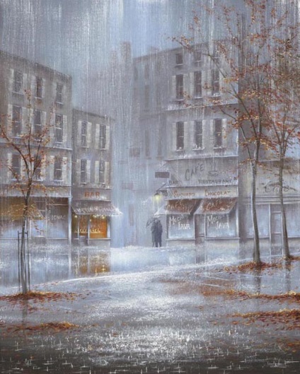 Artistul care pictează expresiile de dragoste în picturile artistului Jeff rowland