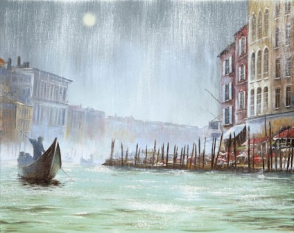 Artistul care pictează expresiile de dragoste în picturile artistului Jeff rowland