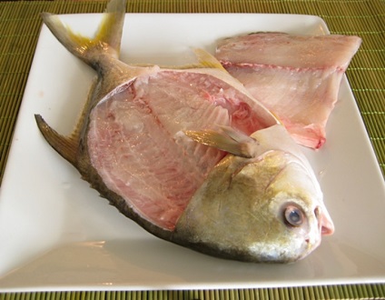 Sült hal yin - yang recept, a férfiak főzés helyszínen - a legjobb receptek fotókkal