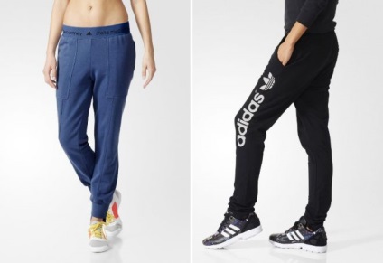 Pantaloni pentru femei athis adidas - adidas pantaloni scurți și zimțați, iarnă și haină de ploaie