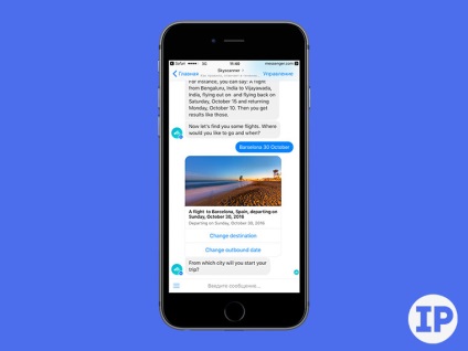 5 Bots facebook messenger care va învăța cum să gătească și să comande bilete