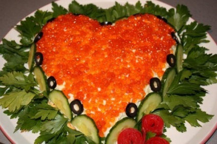 5 Cele mai romantice salate pe 14 februarie