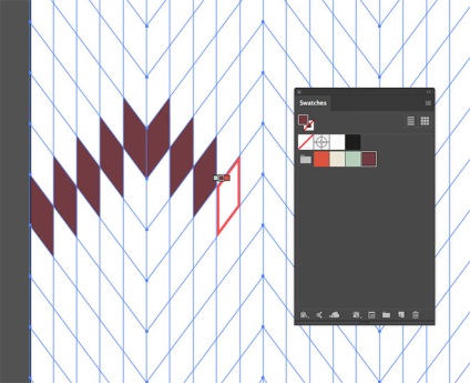 Modelul geometric abstract în ilustratorul Adobe