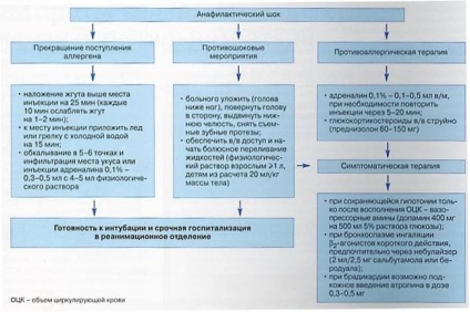 Șoc anafilactic - paturi pentru ambulanță