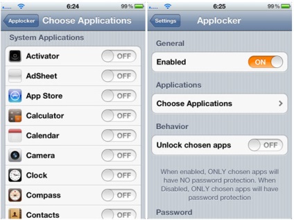 AppLocker защити с парола отделните приложения на Iphone и IPAD, - новини от света на ябълка