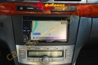 Avensis - toyota - lucrările noastre - instalarea sunetului auto în moscow