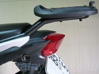 Trunk süllyesztőszekrény egy motorkerékpár Stels flex 250