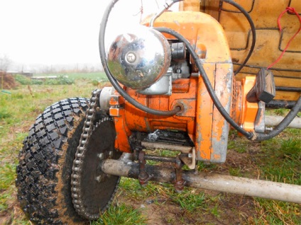 Buggy saját kezűleg a fűrész szerelvény fotók, video-tesztek