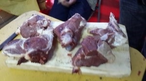 Lamb főtt egy üstbe Rustam, Registan