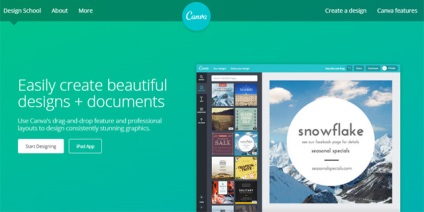 Canva - дизайнерски мнения в социалните мрежи, модели на презентации и документи